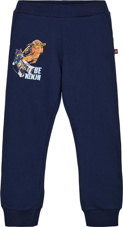 LEGO kidswear/LEGO børnetøj Lwphilo 600 Sweatpants Str 140 cm - Blå Jeans hos Magasin