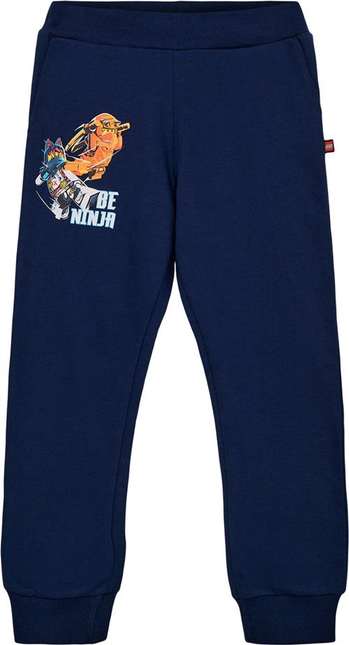 LEGO kidswear/LEGO børnetøj Lwphilo 600 Sweatpants Str 110 cm - Blå Jeans hos Magasin