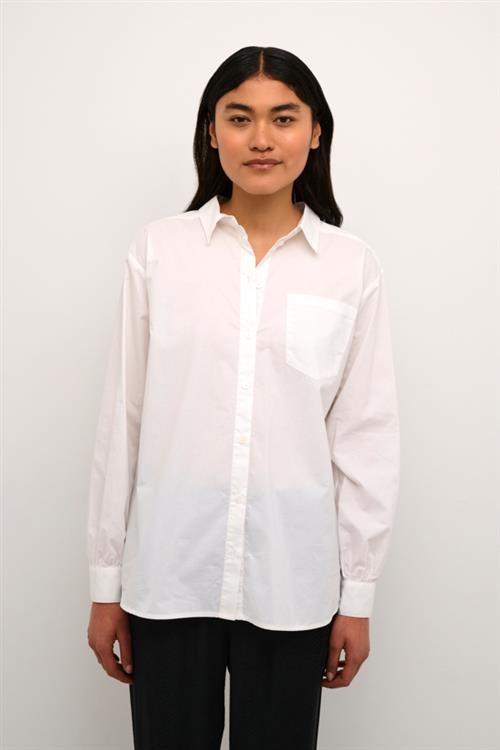 Karen by Simonsen Ninjakb Shirt Kvinde 110601 Langærmede Skjorter Str 34 - hos Magasin