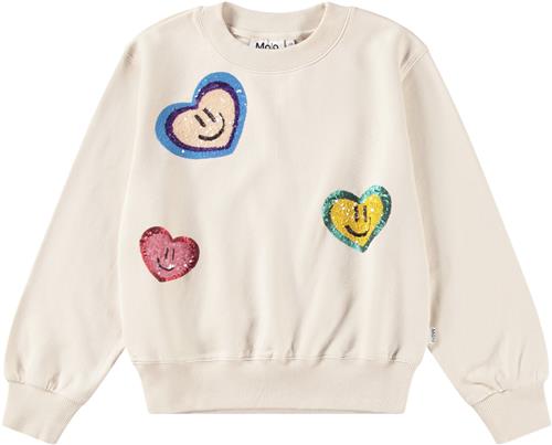 Se Molo Marge Str 7 år / 122 cm - Pudder Sweatshirts Bomuld hos Magasin ved Magasin