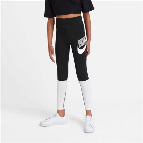 Se Nike Sportswear High Waisted Leggings 128-137 / S - Tights hos Magasin ved Magasin