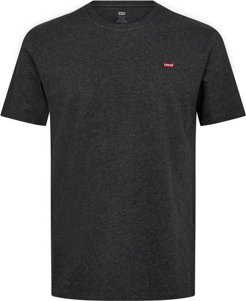 Levi's SS Original HM TEE B65 Dark GR Mand Grå Kortærmede T-shirts Str XXL - Bomuld hos Magasin