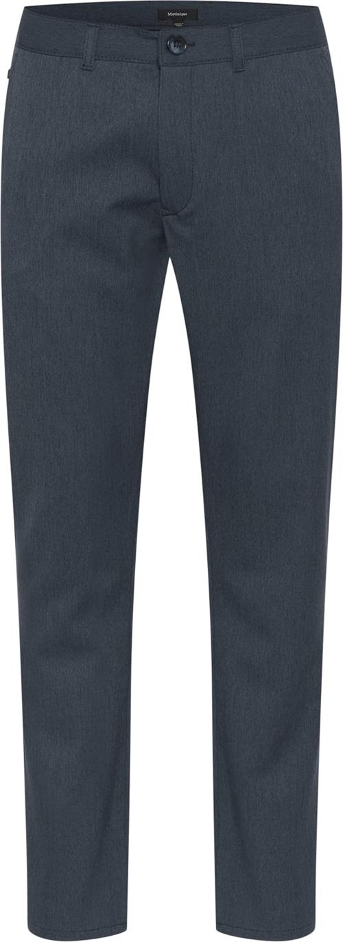 Matinique Mapristu Mand Oxford Blue Melange Chinos Regular Fit Str W29 / L34 - hos Magasin