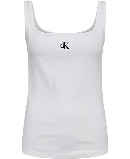 Se Calvin Klein CK RIB Tank TOP Kvinde Yaf Tanktoppe Str XS - hos Magasin ved Magasin