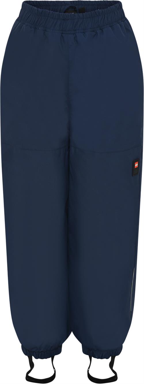 Se LEGO kidswear/LEGO børnetøj Lwpowai 701 SKI Pants Str 104 cm Unisex - Blå Overtræksbukser hos Magasin ved Magasin