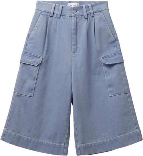 Blanche Piscinebl Shorts Kvinde Forever Blue Bermudashorts Str 42 - hos Magasin