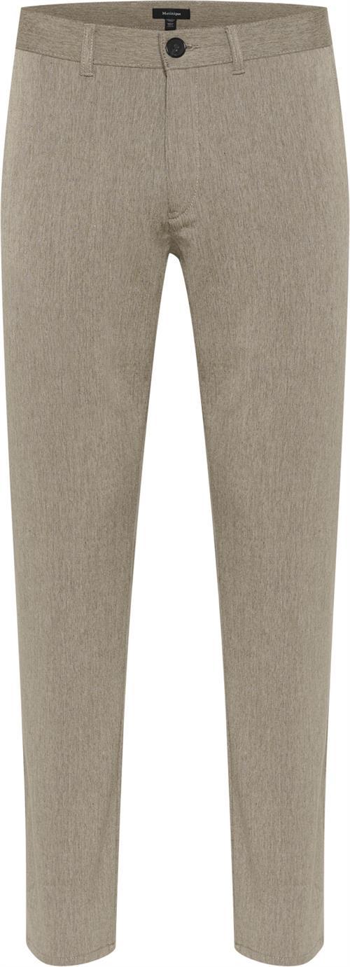 Matinique Mapristu Mand Light Beige Melange Chinos Regular Fit Str W33 / L30 - hos Magasin