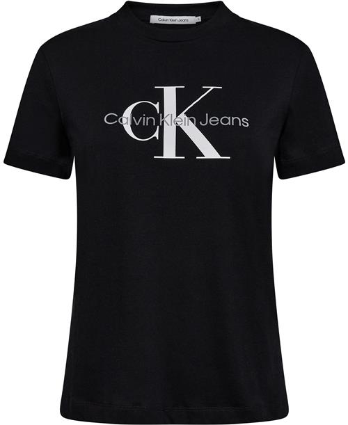 Calvin Klein Regular fit Tshirt With Monologo Kvinde Beh Kortærmede T-shirts Str XL - Bomuld hos Magasin