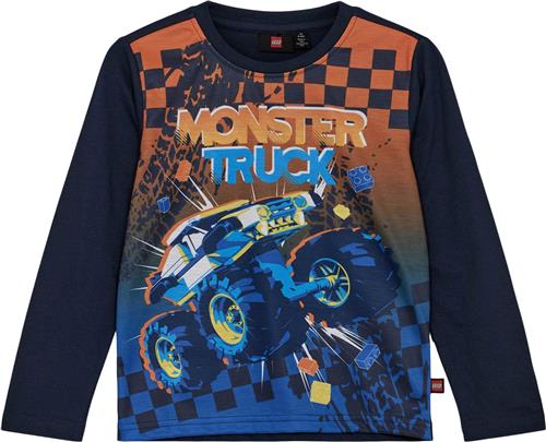 Se LEGO kidswear/LEGO børnetøj Lwtano 612 T-shirt L/S Str 110 cm - Blå Bluser hos Magasin ved Magasin