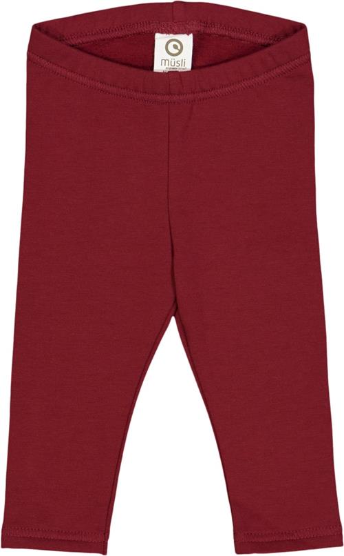 Se Müsli by Green Cotton Cozy me Sweat Leggings Baby Str 68 - Cabernet Leggings Bomuld hos Magasin ved Magasin