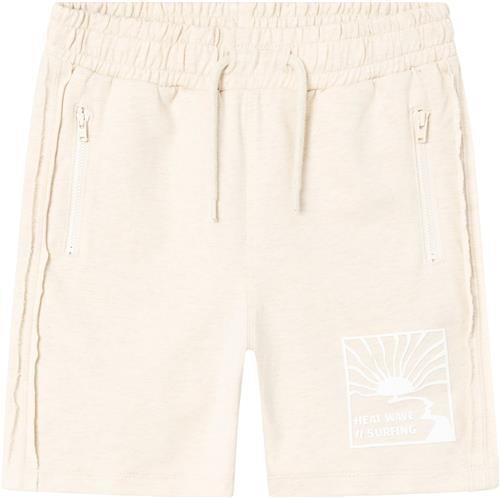 Se Name It Nkmhummi Loose Sweat Shorts UNB Str 152 - Peyote Melange Shorts & Bloomers hos Magasin ved Magasin