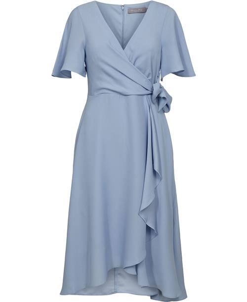 Christian Berg Cocktail Dress Kvinde Hellblau Midi Kjoler Str 44/ XXL - hos Magasin