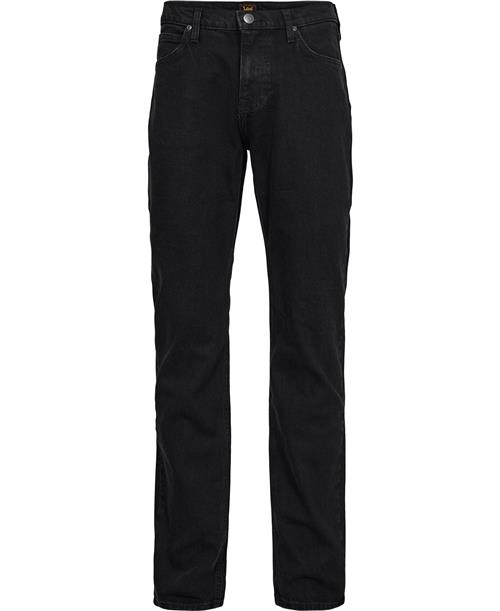 Lee West Black_Rinse Mand Denim Black Jeans Relaxed Fit Str 32/30 - hos Magasin