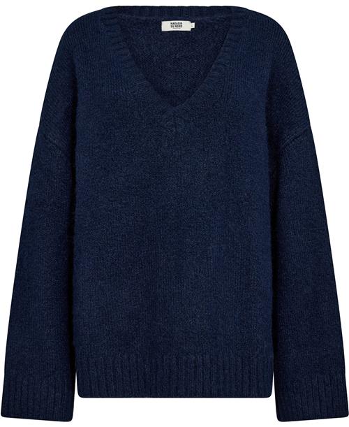 Se Magasin du Nord Collection Magasin Evelyn 4 GRS Kvinde Navy Sweaters Str XS ved Magasin