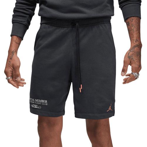 Nike Jordan Flight mvp Fleece Shorts Mand Sesame/black Casual Shorts Str S - Bomuld hos Magasin