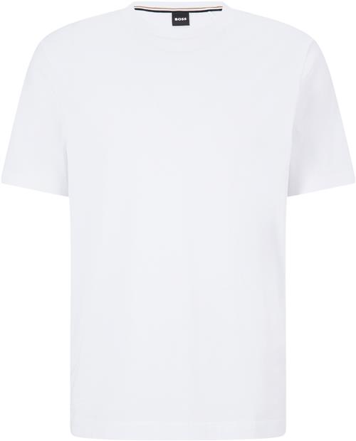 Se BOSS Thompson 02 Mand Hvid Kortærmede T-shirts Str XXXL - hos Magasin ved Magasin