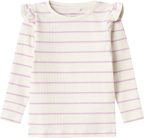 Se Name It Nmfkianna LS XSL TOP Str 110 - Jet Stream Bluser hos Magasin ved Magasin