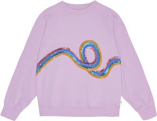 Molo Maxi Str 6 år / 116 cm - Lilla Sweatshirts Bomuld hos Magasin