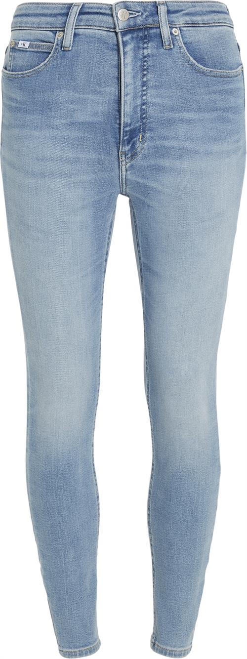 Se Calvin Klein High Rise Super Skinny Ankle Kvinde 1aa Skinny Jeans Str 27/NI - hos Magasin ved Magasin