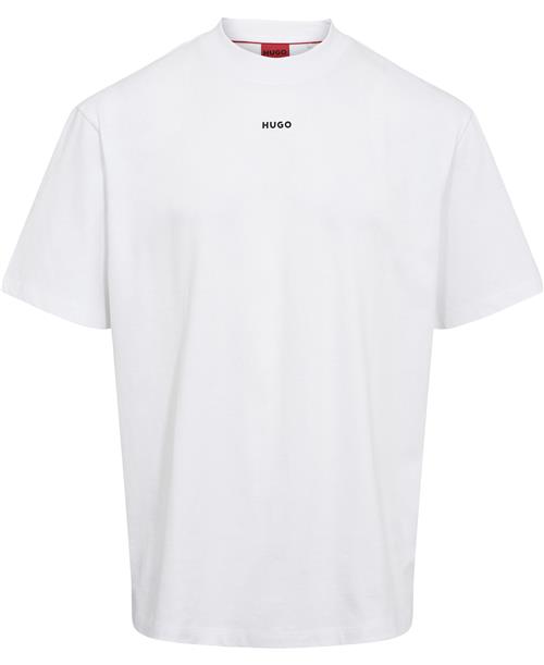 HUGO Dapolino Mand Hvid Kortærmede T-shirts Str XL - hos Magasin