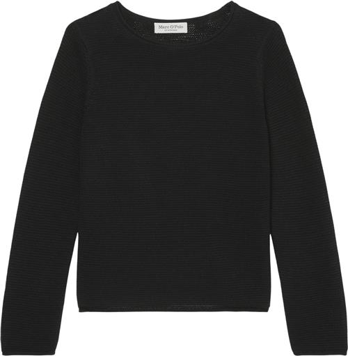 Se Marc O’Polo Pullover, Longsleeve, Roundneck Kvinde Black Sweaters Str L - hos Magasin ved Magasin