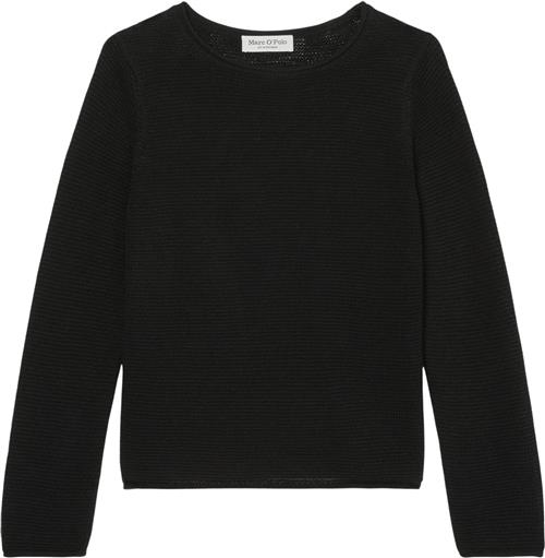 Se Marc O’Polo Pullover, Longsleeve, Roundneck Kvinde Black Sweaters Str M - hos Magasin ved Magasin