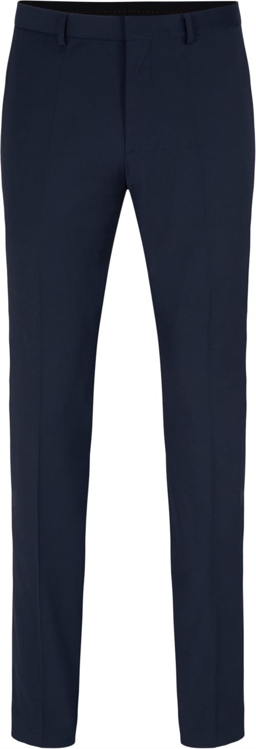 Se HUGO Hestenm204x Mand Dark Blue Chinos Str 46 - hos Magasin ved Magasin