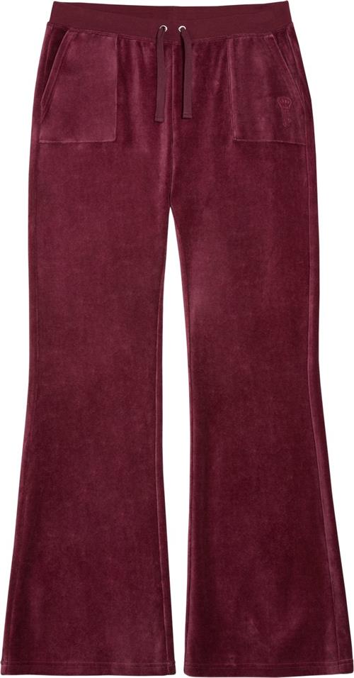 Se Juicy Couture Caisa Pant Kvinde Tawny Port Bukser Str S - Velour hos Magasin ved Magasin