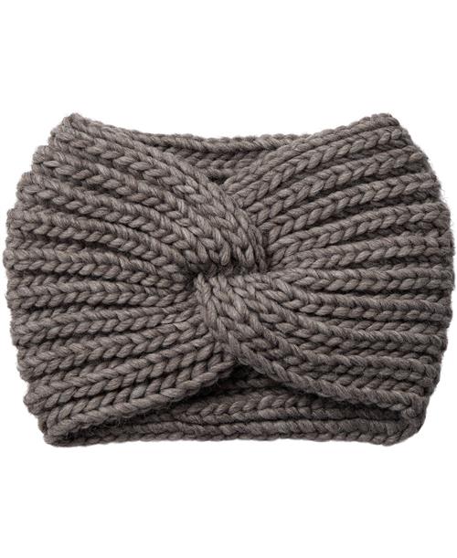 Magasin du Nord Collection Magasin Knitted Headband Taupe C204 ONE SIZE Pandebånd Uld