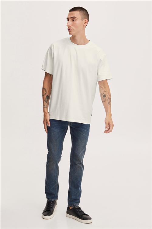 !Solid Sddanton SS Tee Mand Oatmeal Kortærmede T-shirts Str S - hos Magasin