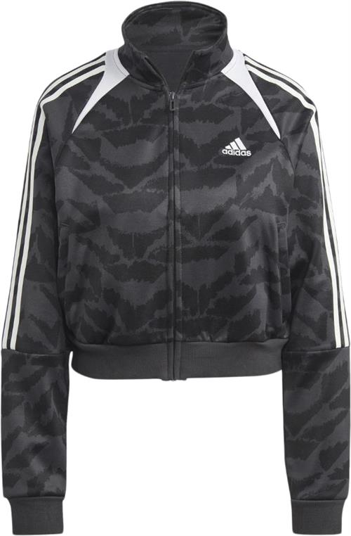 adidas W Tiro TT LIF Kvinde Carbon/black/white/wh Sweatshirts Str S - Bomuld hos Magasin