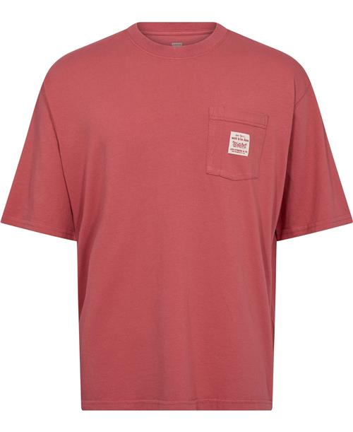 Levi's SS Workwear TEE Mineral RED Mand Reds Kortærmede T-shirts Loose Fit Str XL - Bomuld hos Magasin