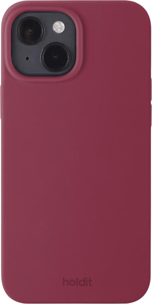 Se HoldIt Silicone Case Iphone 15 Red Velvet 76x13x140 mm - Mobil Covers hos Magasin ved Magasin