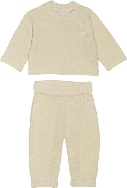 Se CK Kids Newborn Texture Knitted Sweater SET Str 80 cm - Yab Sweatshirts hos Magasin ved Magasin