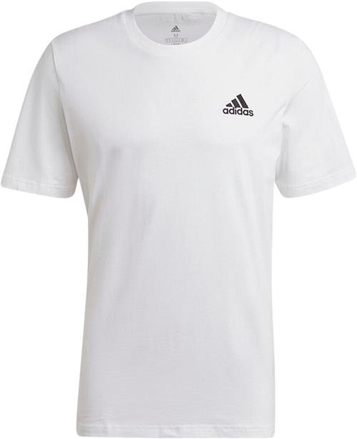 adidas Essentials Embroidered Small Logo Tshirt L - Trænings T-shirts Bomuld hos Magasin