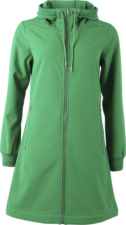 Danefæ Danejane Softshell Kvinde Grass Green Overgangsjakker Str L - Polyester hos Magasin