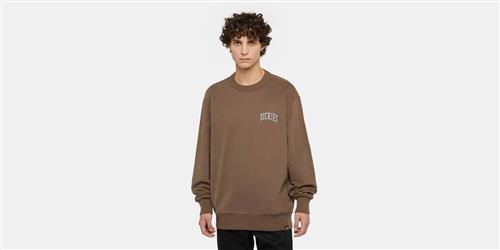 Dickies Aitkin Chest Sweatshirt Mushroom/cl Mand Mushroom/cloud Sweatshirts Str L - hos Magasin