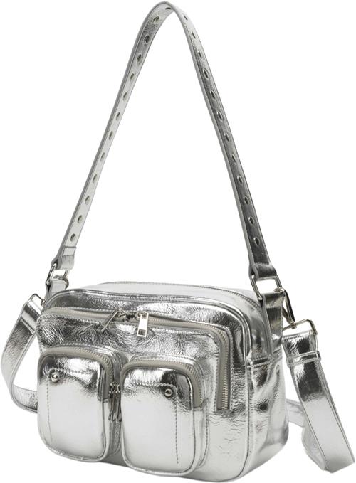 Núnoo Ellie Recycled Cool Silver One Size - Skuldertasker hos Magasin