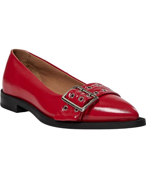 Se Pavement Saso Low Kvinde Red Patent Ballerinaer Str 38 - Læder hos Magasin ved Magasin