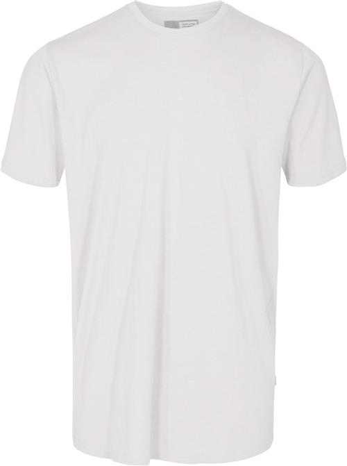 !Solid 6194761, Tshirt - Rock SS Organic Mand White Kortærmede T-shirts Str S - Bomuld hos Magasin