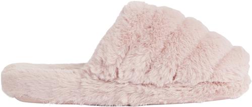 Se Ted Baker Lopsey Faux Fur Mule Slipper Kvinde Dusky Pink Hjemmesko Str 41 - hos Magasin ved Magasin