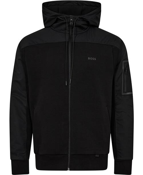 Se BOSS Sariq Mand Sort Hoodies Str XXL - hos Magasin ved Magasin