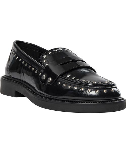 Se Steve Madden Harloe Loafers no Size 42 Kvinde Black Loafers Str 41 - hos Magasin ved Magasin