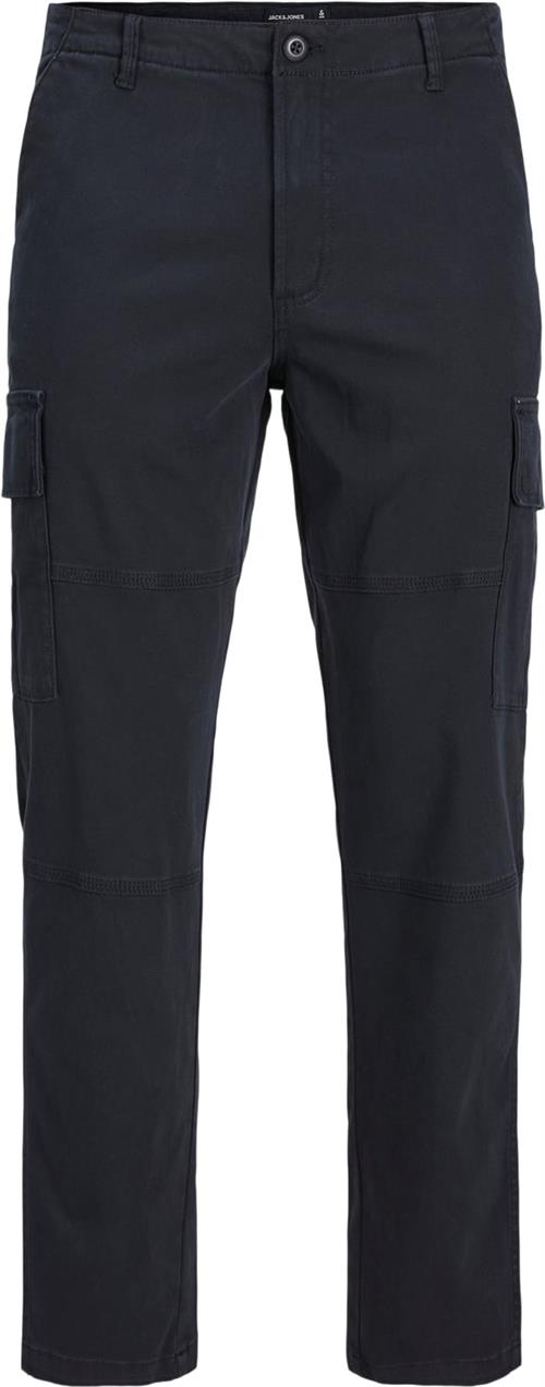 Jack & Jones Jpstkane Jjharlow Cargo Noos JNR Str 128 - Sort Bukser hos Magasin