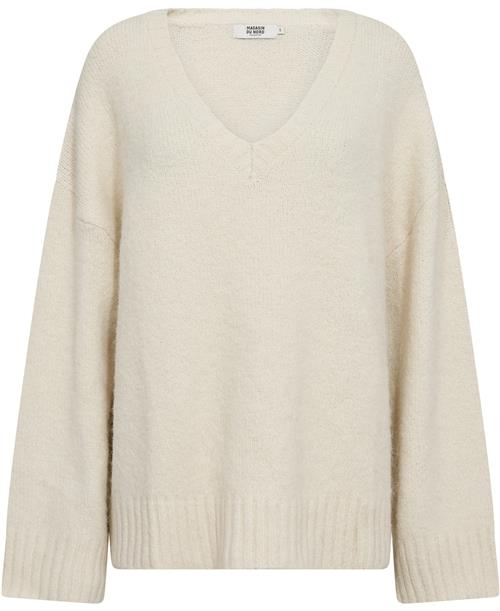 Magasin du Nord Collection Magasin Evelyn 4 GRS Kvinde Winter White Sweaters Str S