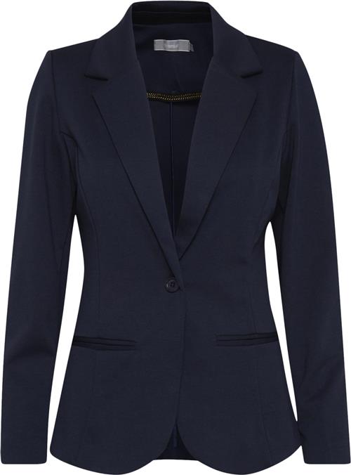 Se Fransa Zablazer 2 Blazer Kvinde Dark Peacoat Blazere Regular Fit Str M - hos Magasin ved Magasin