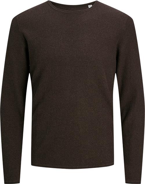 Jack & Jones Jjecooper Knit Crew Neck Noos Mand Mulch Sweaters Str XXL - hos Magasin