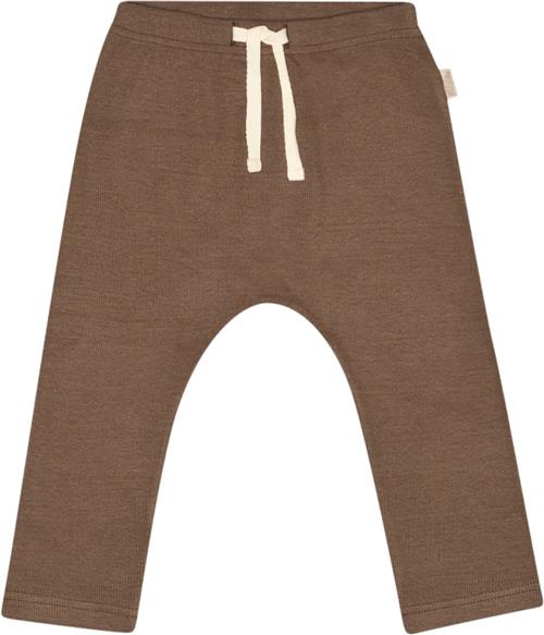 PETIT PIAO Pants Modal Str 80 cm - Chocolate Brown Bukser Bomuld hos Magasin