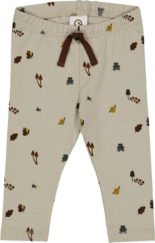 Se Müsli by Green Cotton Forest Leggings Baby Str 68 - Soft Green/ Mustard/ Bark Leggings Bomuld hos Magasin ved Magasin