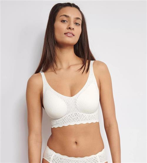 Sloggi Sloggi Zero Feel Bliss Bralette Bh'er Uden Bøjle Str L - hos Magasin